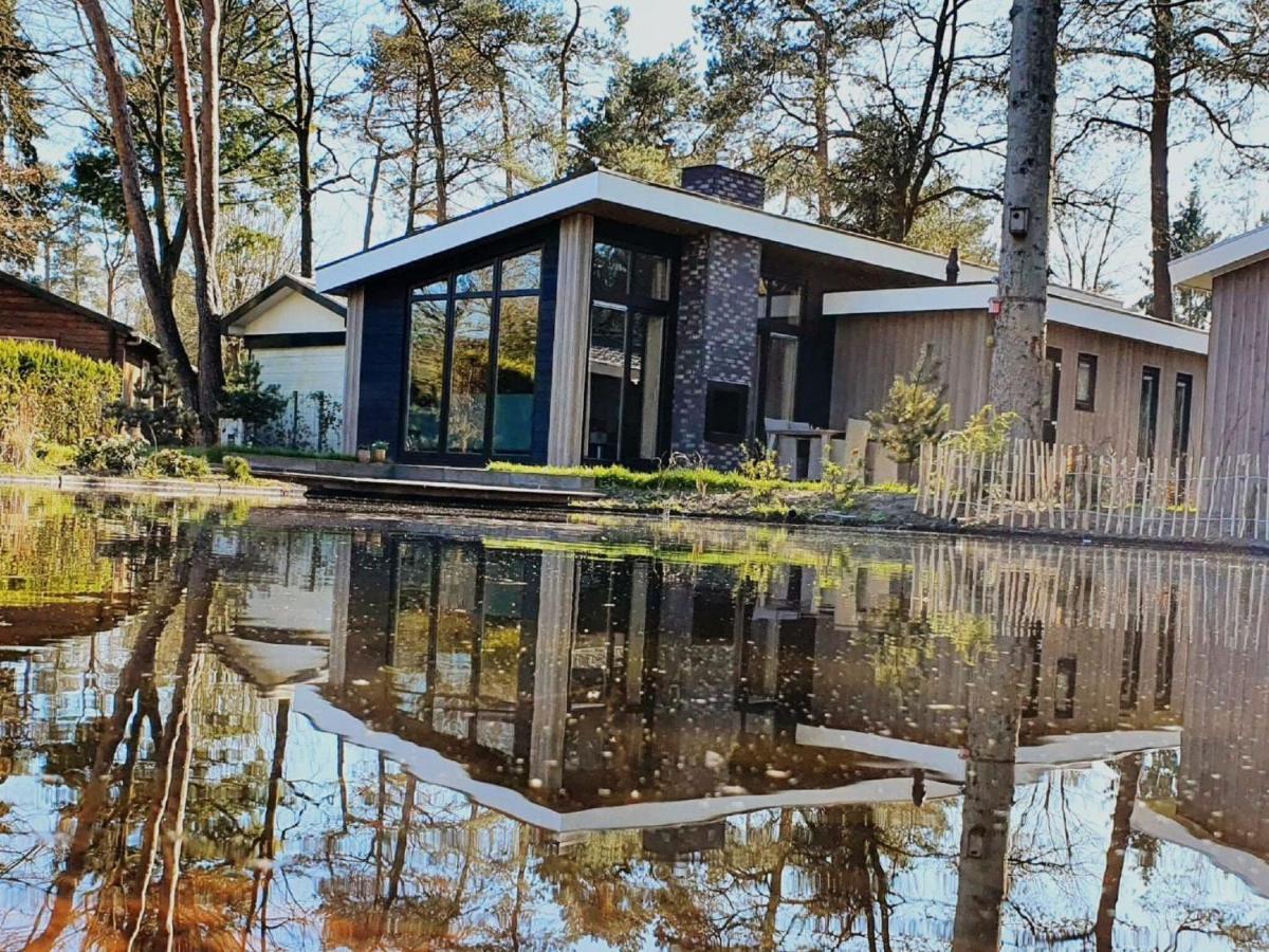 Cozy Chalet With A Jetty Nearby De Veluwe Villa โฮนเดอร์โล ภายนอก รูปภาพ